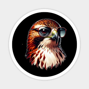 Cool Red Tailed Hawk Magnet